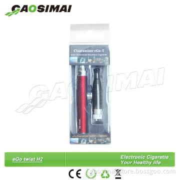 2014 new ego H2 blister kit,more options for battery 650/900/1100mah